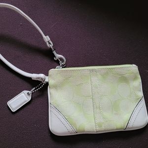 COACH wristlet